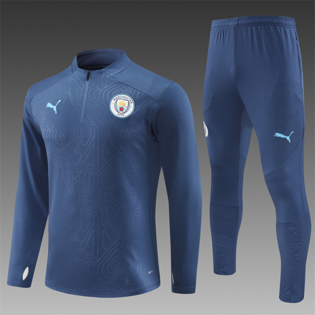 24/25 Manchester city training suit Royal Blue