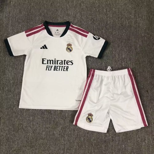 26/27 Real Madrid home kids kit
