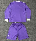 Retro 16/17 Real Madrid Away kids kit long sleeves