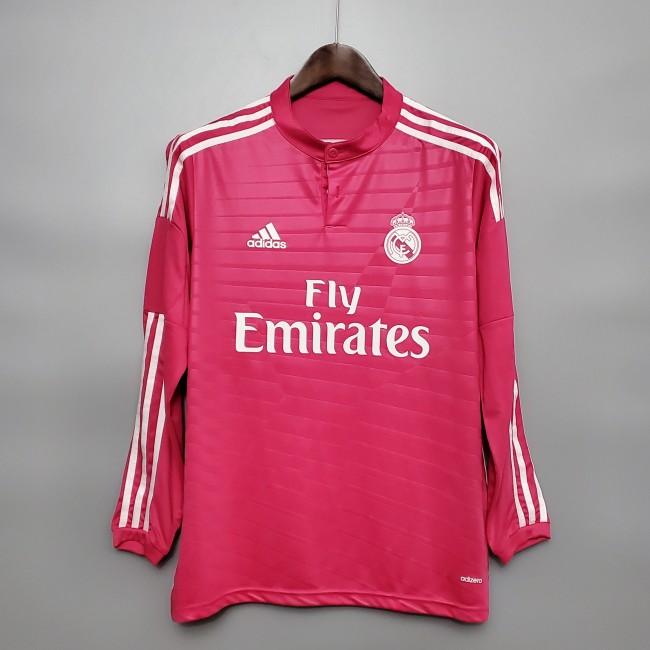Retro Long Sleeve Real Madrid 14/15 Away