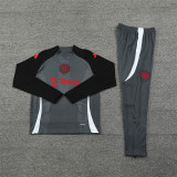 24/25 Manchester United training suit dark grey 1