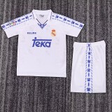 Retro 96/97 Real Madrid home kids kit