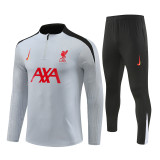24/25 Liverpool kids Black Grey training suit