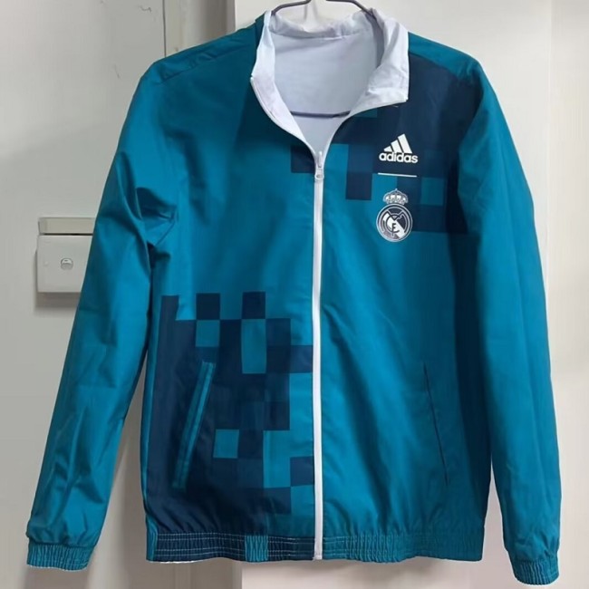17/18 Real Madrid home And Away Two sided windbreaker