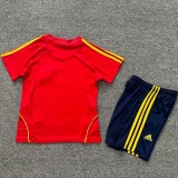 Retro 2008 Spain home kids kit