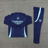 24/25  Arsenal kids Royal Blue training suit 1