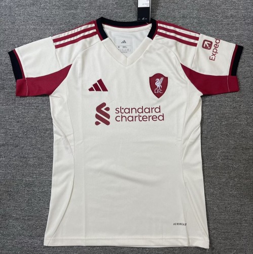 25/26 liverpool Away woman football Jersey