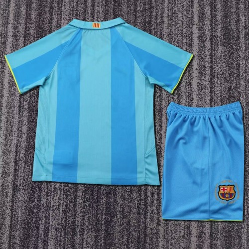 Retro 07/08 Barcelona Away kids kit