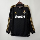 Retro Long Sleeve Real Madrid 11/12 Away