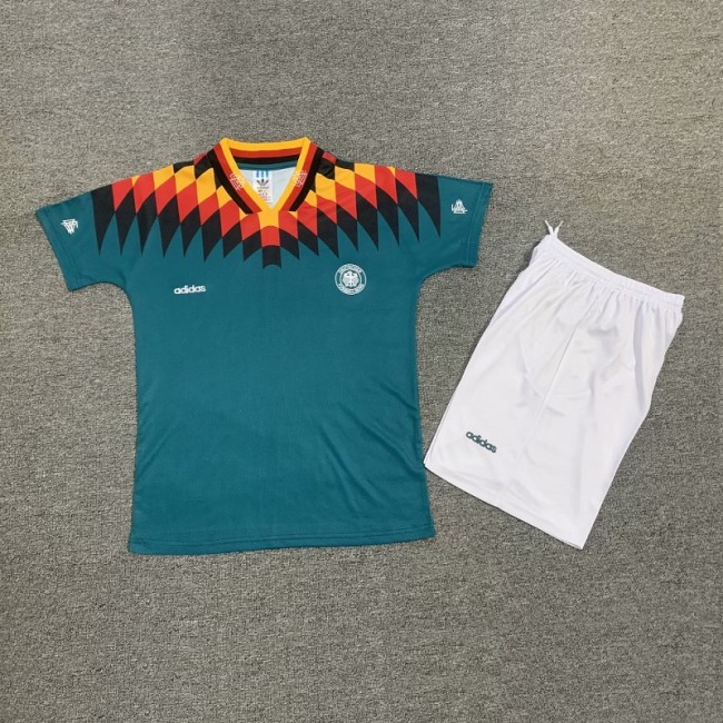 Retro 1994 Germany Away kids kit