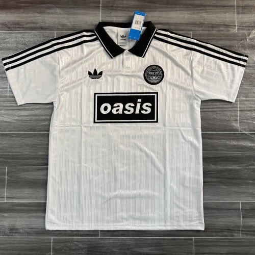 25/26 oasis football jersey white