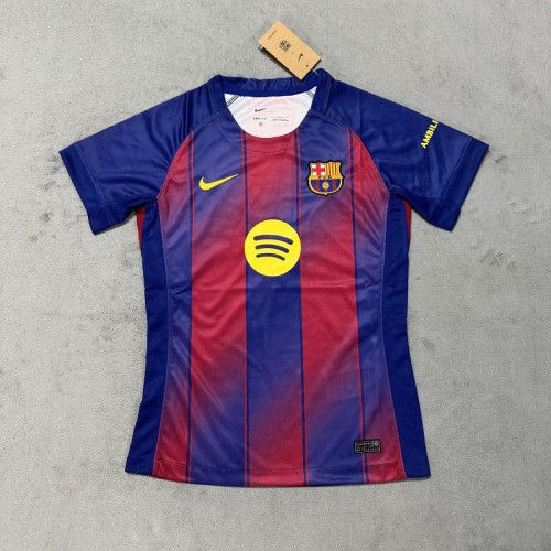 25/26 Barcelona home women's football Jersey