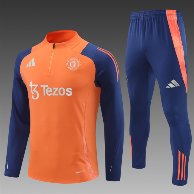 24/25 Manchester United orange training suit