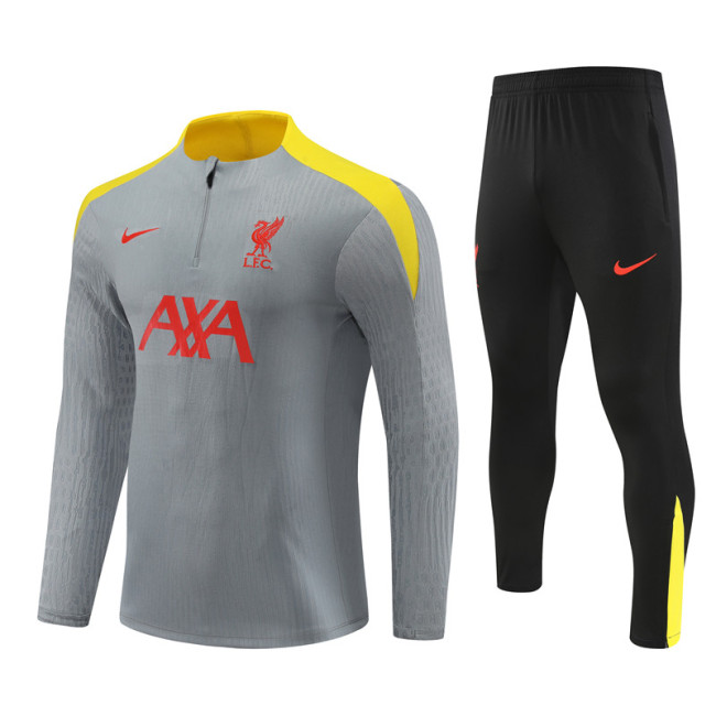 24/25 Liverpool kids Light gray training suit
