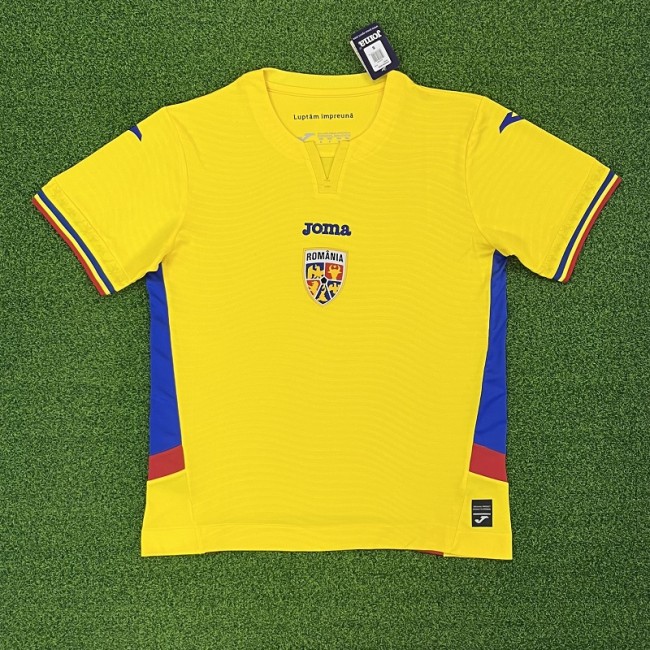 25/26 Romania home football Jersey