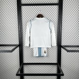 Retro 17/18 Real Madrid home kids kit long sleeves