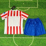 25/26 Atletico Madrid home kids kit