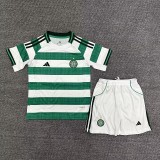 25/26 Celtic home kids kit