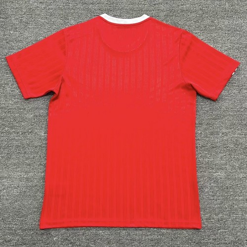 25/26 Retro clover red football Jersey