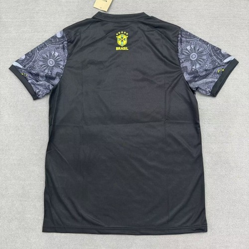 25/26 Brazil Jesus black football jersey