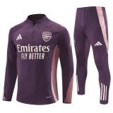 24/25 Arsenal kids purple training suit 2