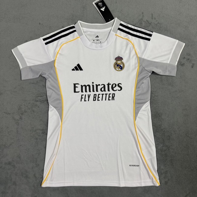25/26 Real Madrid home women's football Jersey
