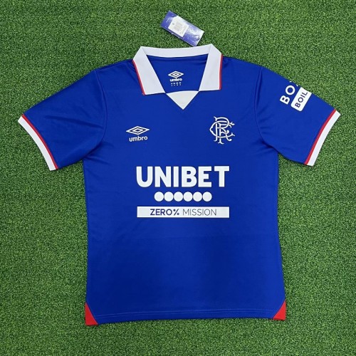 25/26 Rangers home football jersey