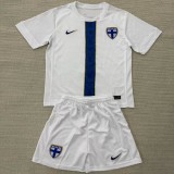 25/26 Finland Away kids kit