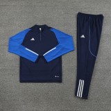 25/26 Adidas kids training suit black blue