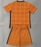25/26 Sunderland goalkeeper kids kit orange