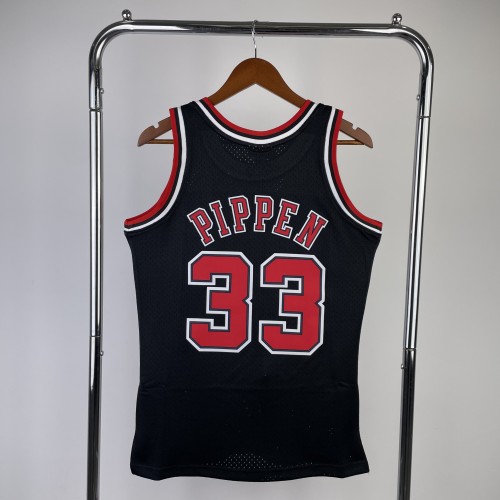 98 NBA Chicago Bulls #33 PIPPEN Basketball Jersey