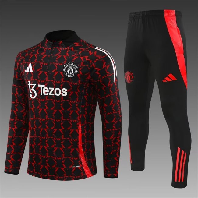 24/25 Manchester United maroon training suit