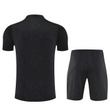 25/26 Barcelona kids Short sleeve training suit black
