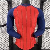 25/26 Spain home Player Versio long sleeves