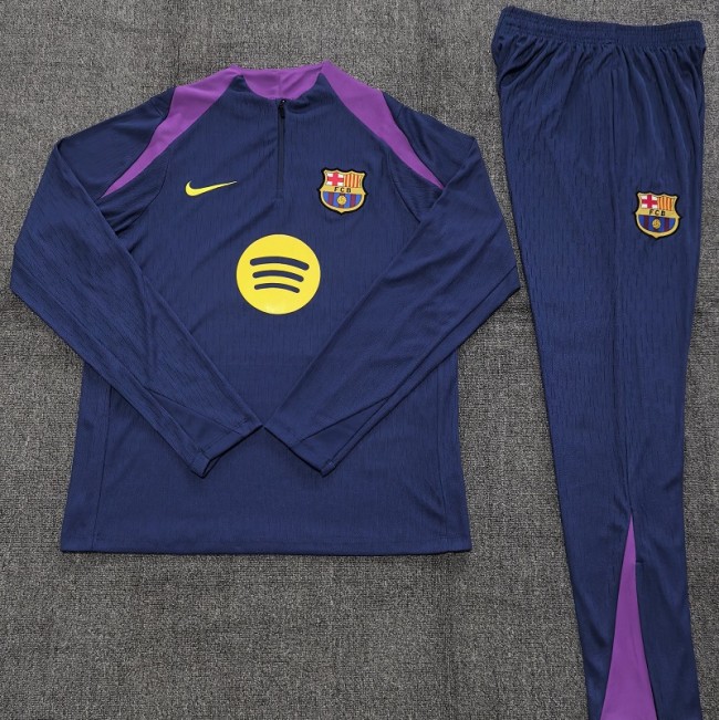 25/26 Barcelona Adult training suit Royal Blue