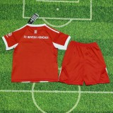 25/26 bayern munich home kids kit