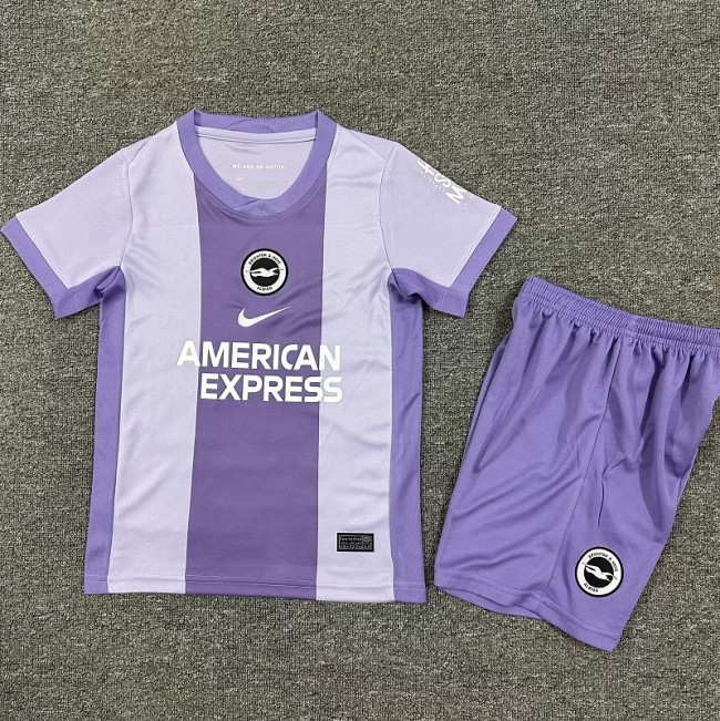 25/26 Brighton Away kids kit