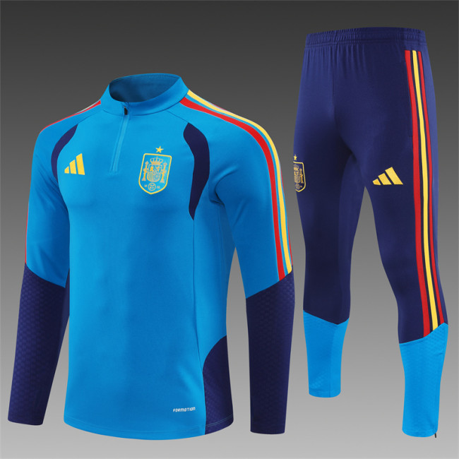 25/26 Spain Adult training suit Royal Blue