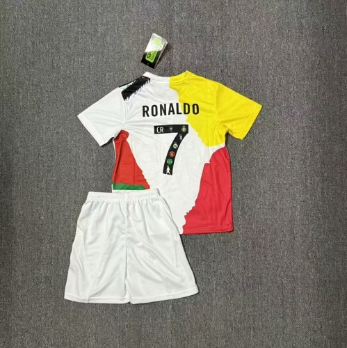 25/26 Ronaldo commemorative edition kids kit