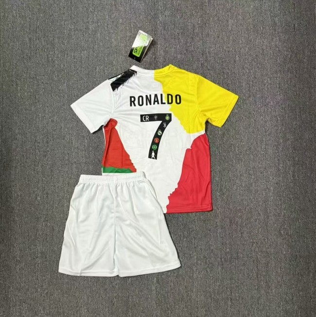 25/26 Ronaldo commemorative edition kids kit