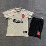 Retro 96/97 liverpool Away kids kit