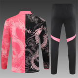 25/26 Real Madrid Kids training suit Pink Black