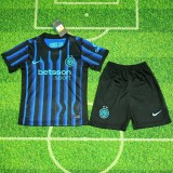 25/26 inter milan home kids kit