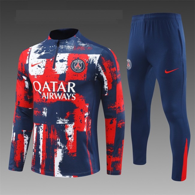 24/25 PSG training suit Red Blue