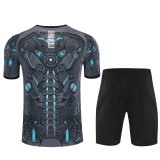 25/26  Napoli kids Short sleeve training suit grey