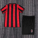 Retro 93/94 AC Milan home kids kit