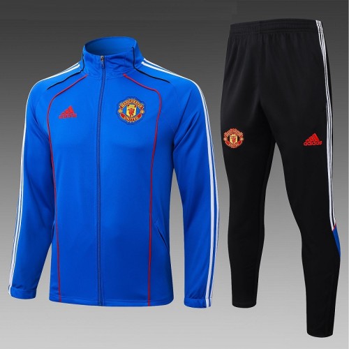 25/26 Manchester United kids jacket blue