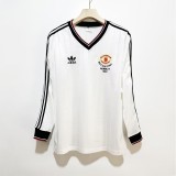 Retro 1983 Manchester United Away Long sleeve