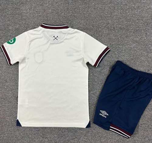 25/26 West Ham United Away kids kit