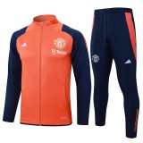 24/25 Manchester United kids orange jacket